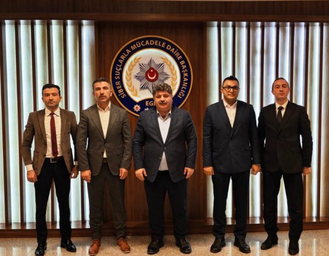 Emniyet Teşkilatı Sendikası Heyeti Olarak Siber Suçlarla Mücadele Daire Başkanımız Sayın Salih GÖZÜM’ü makamında Ziyaret Ettik
