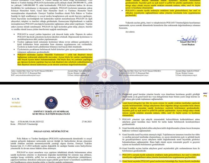 17 Ocak 2026 tarihinde yayınlanan resmi gazete ile Polis Bakım ve Yardım Sandığı’na ilişkin 1998 tarihli tüzük yürürlükten kaldırıldı