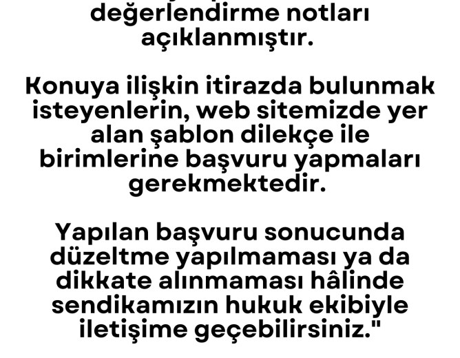 EMNİYET TEŞKİLATI PERFORMANS DEĞERLENDİRME NOTLARI AÇIKLANDI