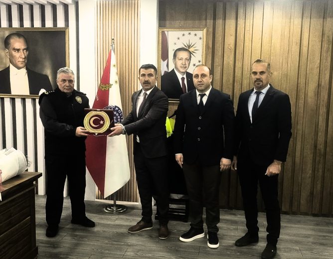 Aydın İl Emniyet Müdürü Sayın Armağan Adnan Erdoğan’ı Ziyaret Ettik