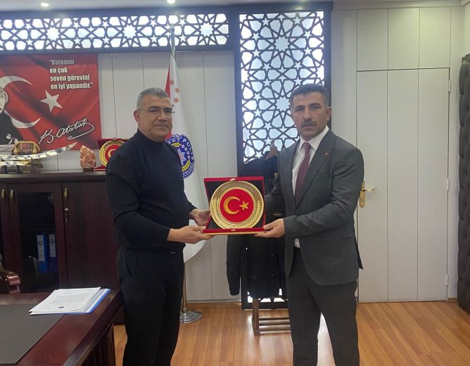 Burdur İl Emniyet Müdürümüz Sayın Ahmet KURT’u Ziyaret Ettik