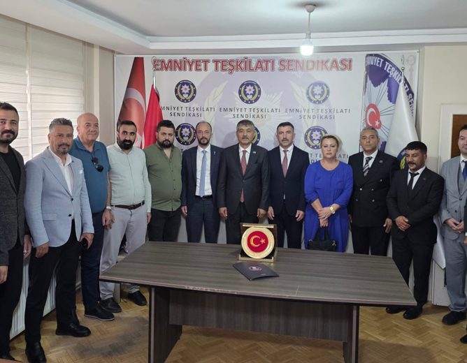 ANAHTAR PARTİ HEYETİNDEN SENDİKAMIZA ZİYARET